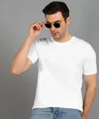 Half Sleeves Solid T-Shirt for Men 