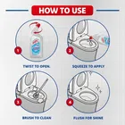 हार्पिक ब्लीच, व्हाइट एंड शाइन डिसइंफेक्टेंट टॉयलेट क्लीनर लिक्विड, 1 L