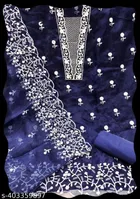 Embroidered Unstitched Suit for Women 