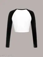 Lycra Top for Women, White 