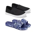 Combo of Casual Shoes & Sliders for Men 