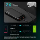 हैमर अल्ट्रा चार्ज 20000mAh 22.5w पावर बैंक 20w PD फ़ास्ट चार्जिंग, 3 आउटपुट, 2 इनपुट पोर्ट्स टाइप-C/PD, माइक्रो यूएसबी और मल्टीपल लेयर्स ऑफ़ प्रोटेक्शन 