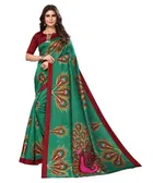 Printed Saree with Unstitched Blouse for Women 