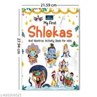 My First Shlokas And Mantras Activity Book For Kids
