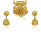 Brass Mangalsutra With Earrings For Women 