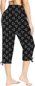 Cotton Printed Capri for Women 