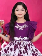 Printed Cotton Frock for Girls 