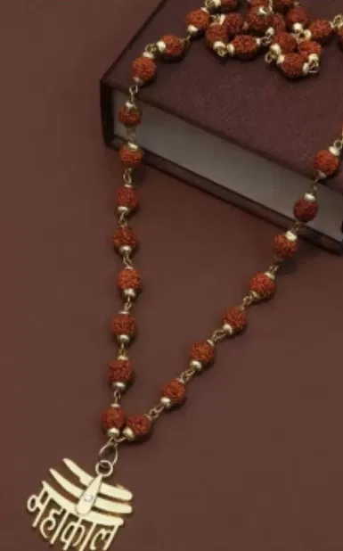 Mahakal Rudraksha Mala Genuine & Lab Tested (Pack of 1)