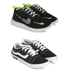 Sports Shoes for Men, Multicolor, Pack of 2 
