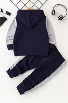 Poly Cotton Printed Clothing Set for Boys 