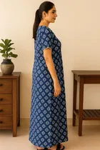 Sarina Printed Nightdress for Women 