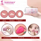 Majestique Blending Sponge Makeup Cosmetic Sponge for Dry & Wet Use 