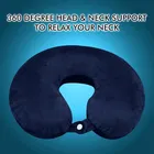 Homewatica Travel Neck Pillow Blue Pack of 1