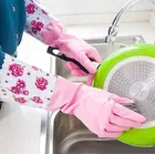 PVC Dishwashing Cleaning Gloves