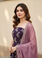 Embroidered Anarkali Party Suit for Women 