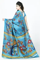 Khadi Silk Printed Saree for Women 