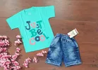 Cotton Printed Top & Bottom Set for Kids 