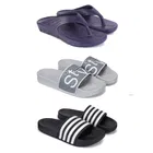 Combo of Sliders with Flipflops for Men 