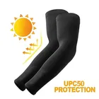 Cricket Elbow Arm Sleeve 2 Pcs  for Support & Protection from UV Rays n Cricket/Badminton/Golf/Trekking &Ridding 