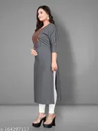 Rayon Solid Kurti for Women 
