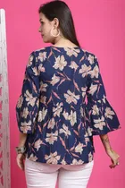Cotton Printed Top for Women 