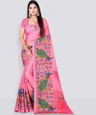 Crepe Printed Saree for Women 
