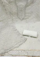 Chanderi Cotton Unstitched Suit for Women 