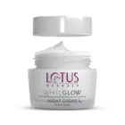 Lotus Herbals Whiteglow Skin Whitening & Brightening Nourishing Night Face Cream| For All Skin Types|60g