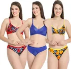 Cotton Blend Lingerie Set for Women 