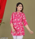 Cottonthree Quarter Sleeves Top for Women 