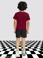 Cotton Blend Printed Clothing Set for Boys, Multicolour, Pack Of 3 