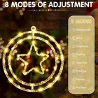 Hanging Star Pendant Light|Warm White for Decoration 