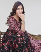 Chiffon Printed Saree for Women 