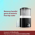 Grand Plus BePure Graphite 25 L Gravity Based + UF Water Purifier  