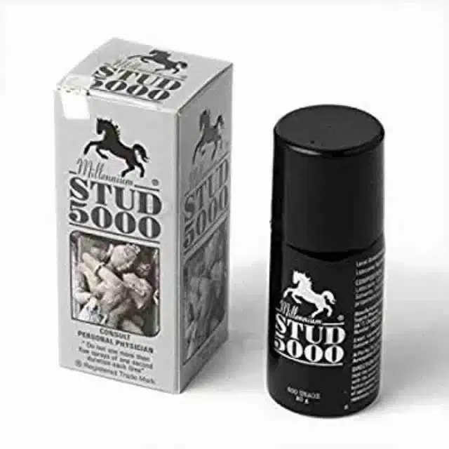 Lidocaine Topical Aerosol Stud 5000 Spray for Men (20 g)