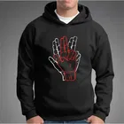 Fleece Printed Hoodie for Men 