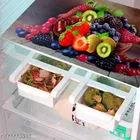 KANUSHI® PVC Fridge Multi Purpose Mats / Fridge Mats Set Of 6 / Refrigerator Mats Set