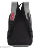 Fabric Backpack Bag, Grey