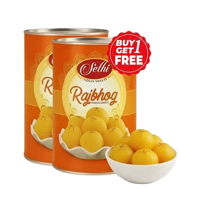 सेठी राजभोग 2X1 Kg ( बय 1 गेट 1 फ्री )