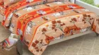 Polycotton Double Bedsheet with 2 Pillow Cover 