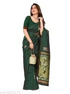 Kanjivaram Banarasi Soft Silk Saree for Women 