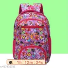 Polyester Backpack Bag, Multicolor