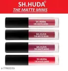 Liquid Lipstick for Women, Multicolor, Pack of 4