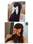 Satin Hair Clips for Women 