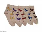 Woolen Blend Ankle Length Socks for Women & Girls 