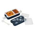 Parikshit The Lunch Box Air Tight Tiffin Box for Kids School (Blue)