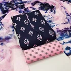 Cotton Slub Unstitched Dress Material for Women 