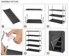 Lightweight 4 Layer PVC [Plastic] Multipurpose Organiser with Brown zip cover [DIY] Do-It-Yourself