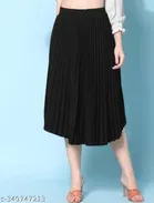 Crepe Skirt for Women 