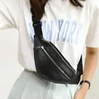 Waist Bag | Waist Bag Pouch for Men | Waist Bag Pouch for Women | Waist Bag for Boys | Waist Bags for Girls | Rexine Belt Fanny Pack | Chest Bag (Black)